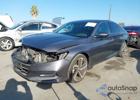 2019 Honda Accord Sport from USA, damaged, VIN 1HGCV1F31KA148047